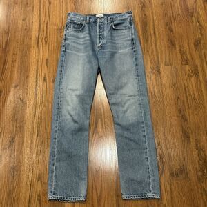 Citizens of Humanity Jeans Womens 26 Charlotte Crop Straight Leg Button Fly